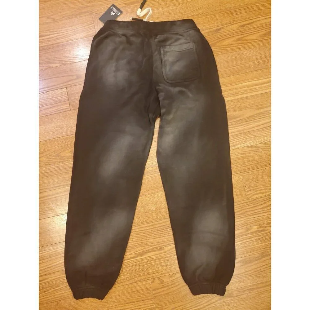 Rawgear‎ Sweatpants Men's Size Medium Black Acid Wash Cuffed NWT
